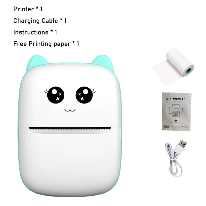 Cute Mini Bluetooth Thermal Printer