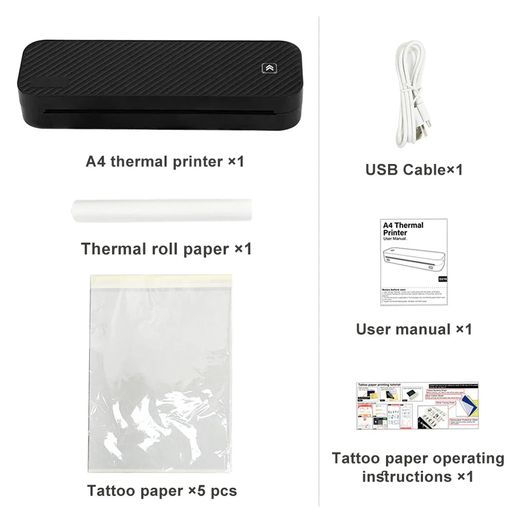 A4 Portable Thermal Printer