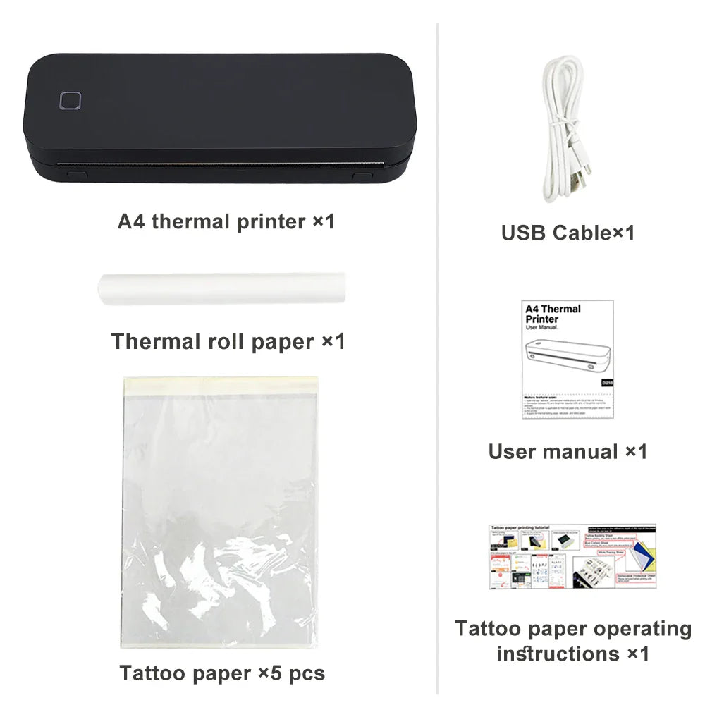 A4 Portable Thermal Printer
