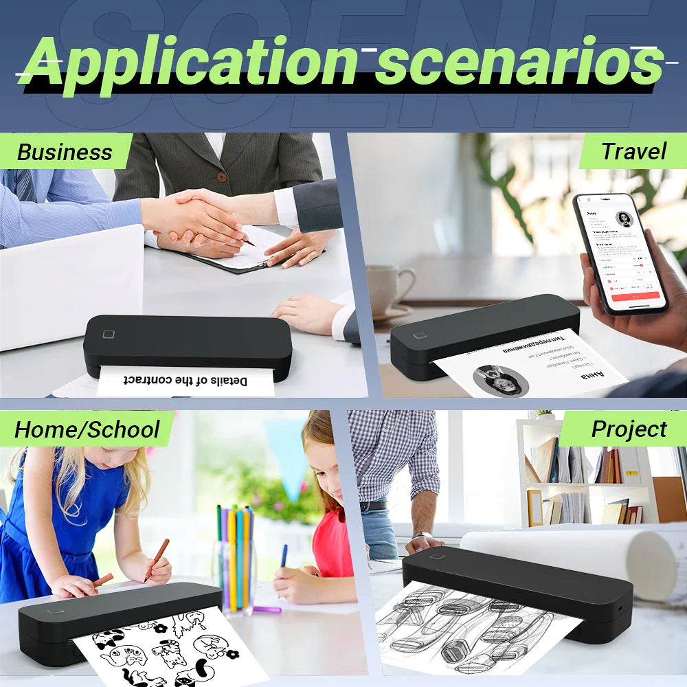 A4 Portable Thermal Printer