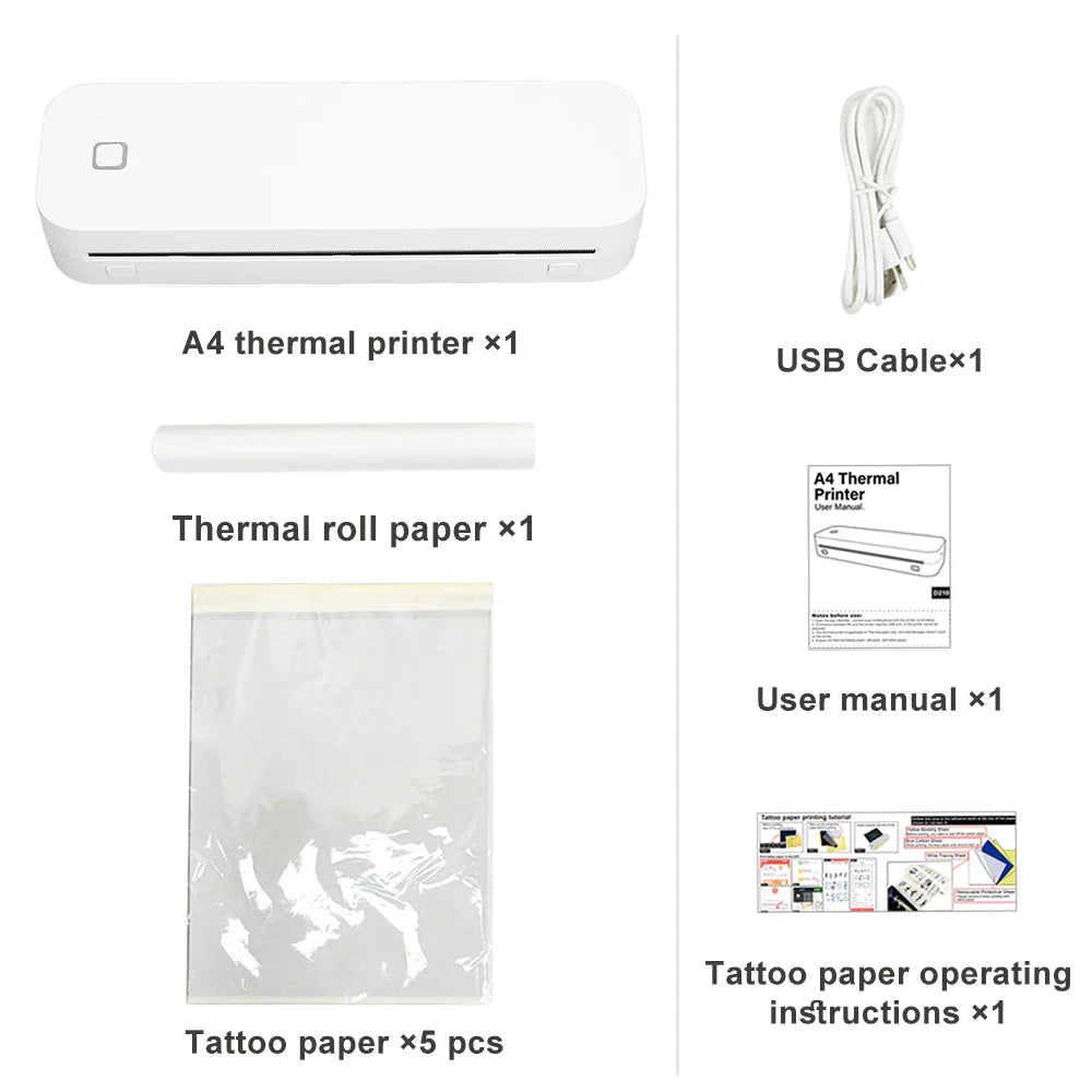 A4 Portable Thermal Printer
