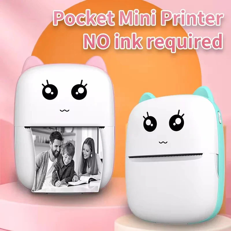 Cute Mini Bluetooth Thermal Printer