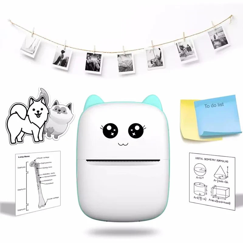 Cute Mini Bluetooth Thermal Printer